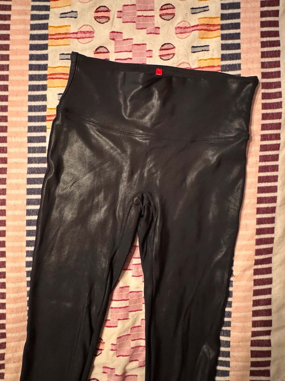 SPANX Faux Leather Leggings | Quiet Luxury Moto Chic Y2K Sculpting High Rise